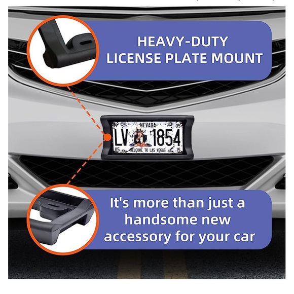 Ultimate protective license plate, cover and bumper guard. - Picture 4 of 12